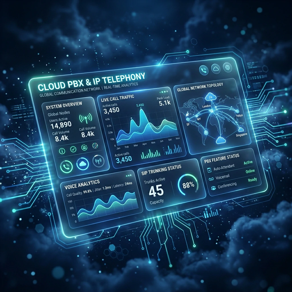 Telefonía IP y Cloud PBX